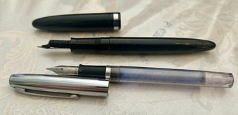 2 Sheaffer Fountain Pens - Vintage - Clean, Good Condition