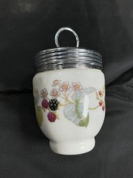 Royal Worcester Egg Coddler In The 'Lavinia' Pattern