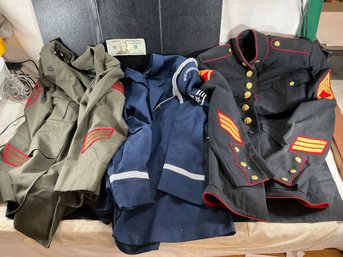 Three Military Jackets