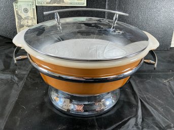 Fire-king Casserole Dish With Server