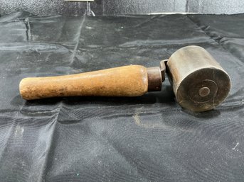 Antique Hoggson & Pettis Heavy Metal Hand Roller, New Haven Conn