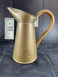 Vintage Brass Water Pitcher