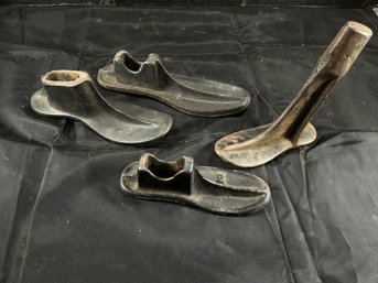 Antique Cast Iron Cobbler Shoe Lasts