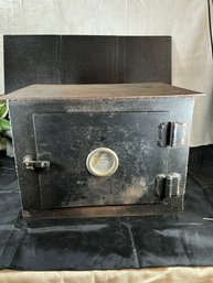 Vintage Camp Oven Used For Outdoor Cooking