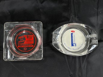 Two Vintage Ash Trays
