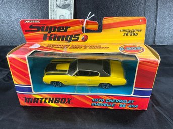 Matchbox Classic Super Kings K-202 1970 Chevrolet Chevelle SS 454 Die-cast Car In Box