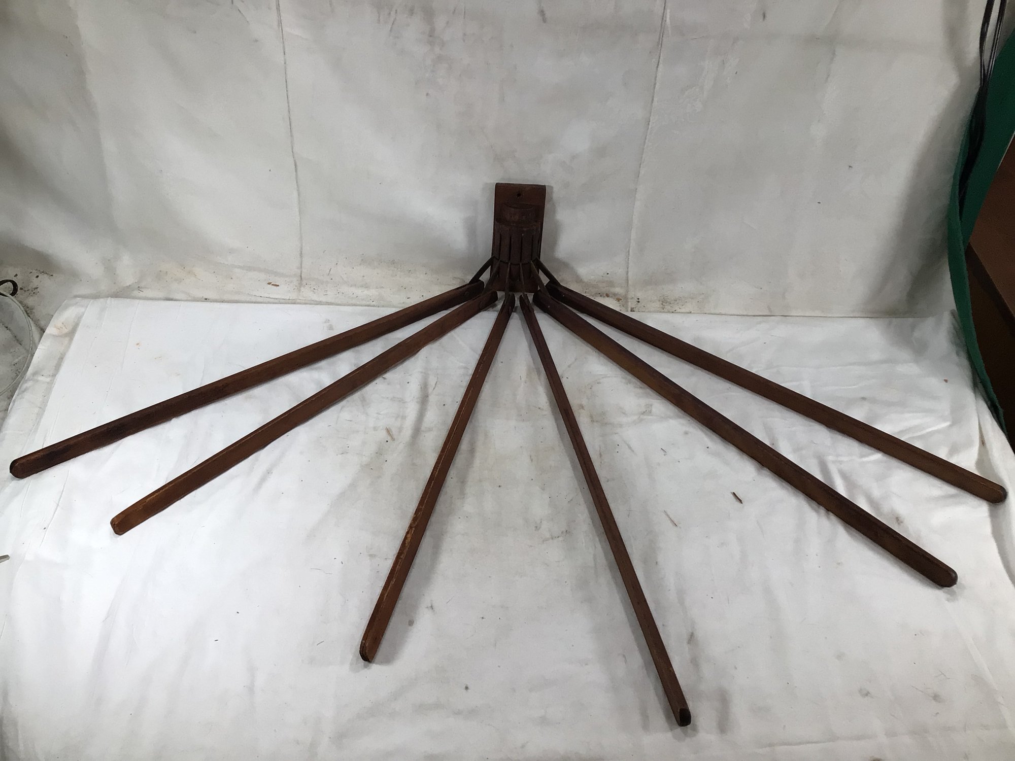 Antique Clothes Drying Rack - 25 In Length #22895 | Auctionninja.com