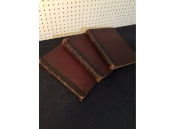 3 Leather Bound BOOKS 'War On Pretoria' - Books With Maps & Illustrations