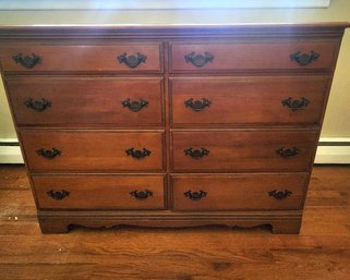 American Colonial Maple Dresser.