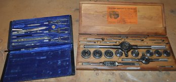 Tap And Die Set /Vintage Drafting Set