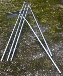 Single Snow Rake With Extension Rods