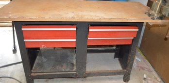 Tool Bench With Columbian Hd Vice
