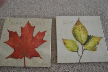 Leaf Artwork  9 X 9