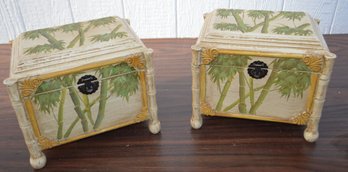 Matching Mini Bamboo Keepsake Holders
