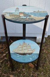 Nautical Themed Accent Table
