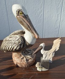 What Did The Big Pelican Say To The Little Pelican?  Where's The Best Place To Go Fishing In This Here Place?