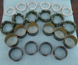 Pretty Assortment Of Napkin Rings
