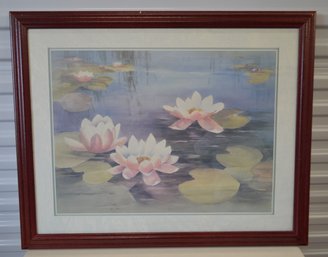 Waterlilies Signed Print