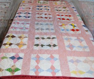 Handmade Machine Stitched Quilt