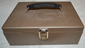 Metal Cash Box With 2 Keys