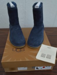 Don't Step On My Blue Suede... UGG's  Short Boot Size 7