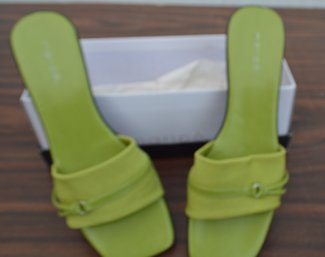 Lime Green Sandals 9.5 M