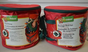 Stringing Up The Lights! E- Z Storage - Christmas Light Reel Storage