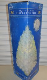 32' Fiber Optic White Christmas Tree In Original Box