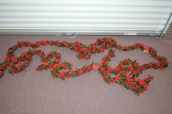 Poinsettias Garland