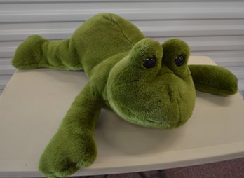 Large Green Frog Plushie