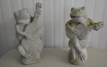 Cement Musically Talented Frogs Can Really Croak Out A Tune