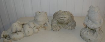 Cement Garden Frogs