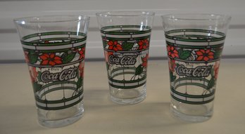 Seasonal Coca Cola Glasses