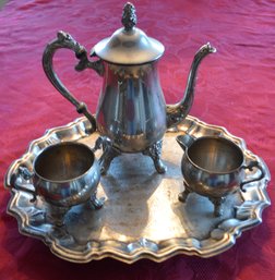 Silver Plated Service Set