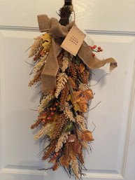 Lovely Fall Door Swag