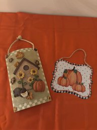 Pumpkin Wall Decor