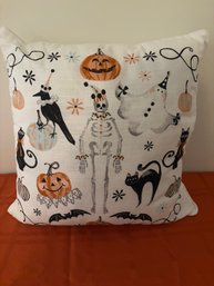 Whimsical Halloween Pillow