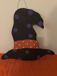 Witches Giant Hat Plaque