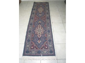 Navy Oriental Runner