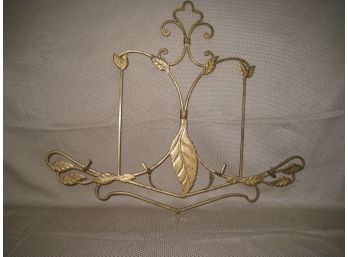 Hang It Up -Gold Colored Coat Rack