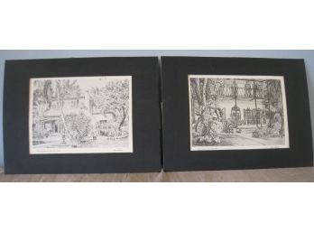 Heming Way House Sketched Pencil-  Prints