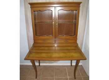 Fabulous French Provincial Droplid Secretary Desk