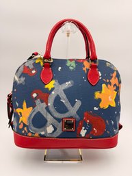 Vintage Dooney & Bourke Grafitti Sachel