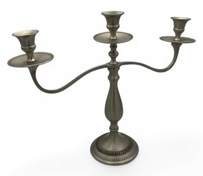 Traditional 3-Arm Candlestick Holder, Vintage Classic
