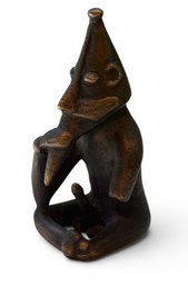 Bronze Norse God Freyr Figurine