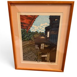 Japanese Woodblock Print Signed By Nishijima Katsuyki