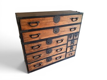 Antique Japanese Tansu Chest