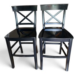 Two Pottery Barn Aaron Chairs (1 Of Two Available Sets)