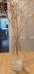 Tiffany & Co. Crystal Faceted NYC Skyline Vase