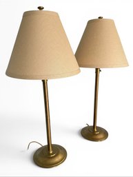 Restoration Hardware Adjustable Table Lamps (Two)